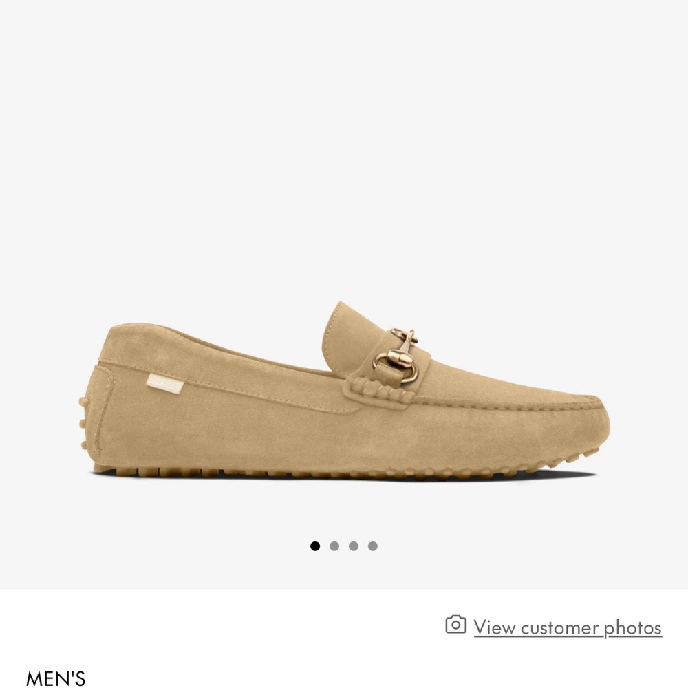 Men’s Olivet Cabell Driver Loafers in Sand, Size 10 US (43 UK), NWT